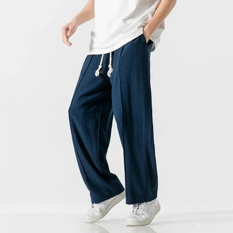 Stratton Relaxed Cotton Pants