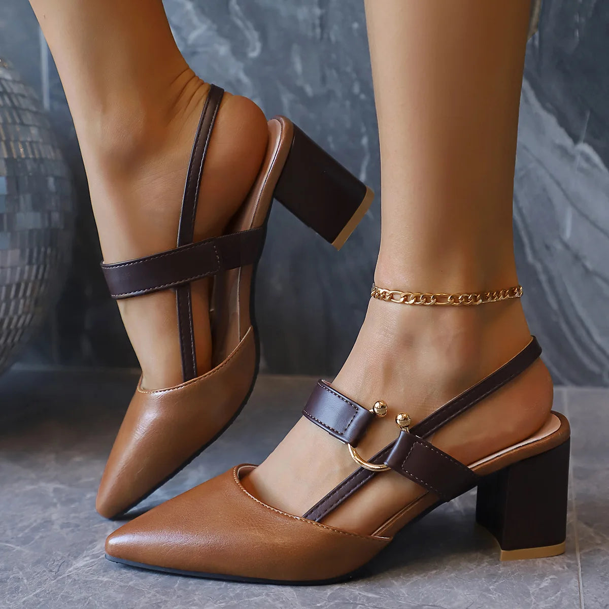 Valentina Slingback Heels