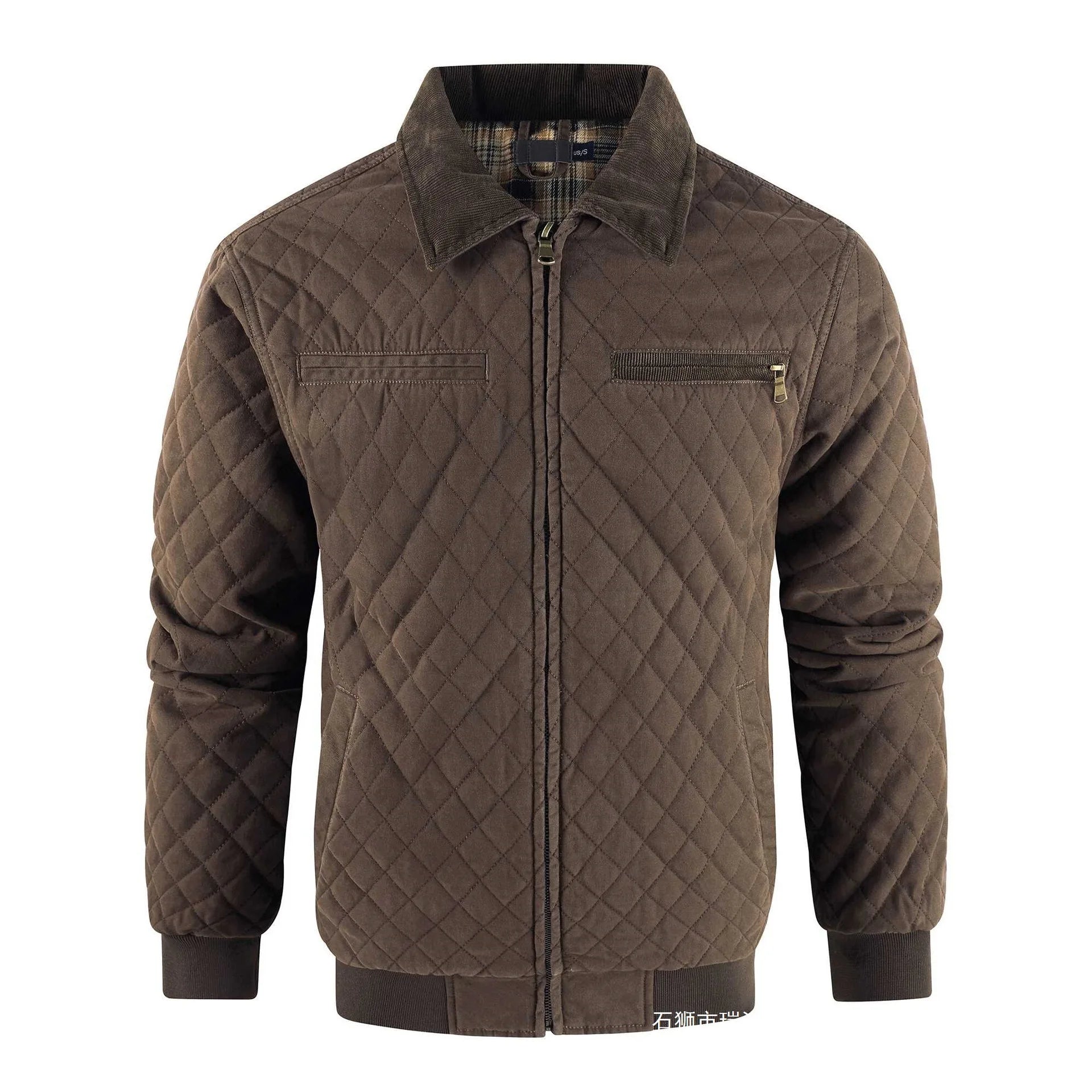 Zane Diamond Quilted Jacket