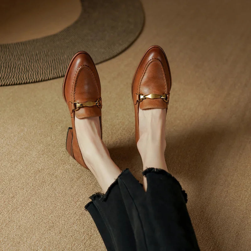 Camille Genuine Leather Loafer