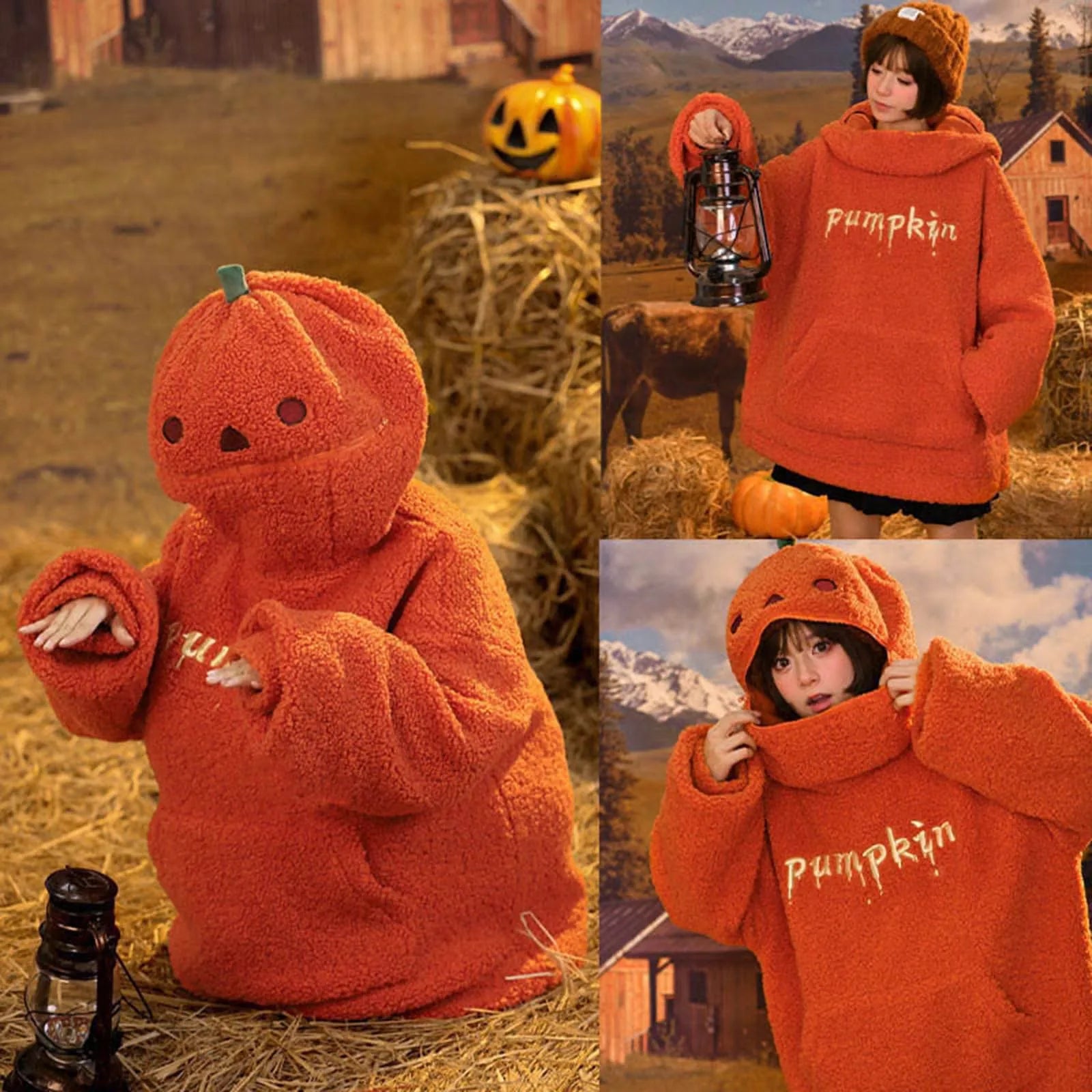 PUMPKIN HEAD HOODIE