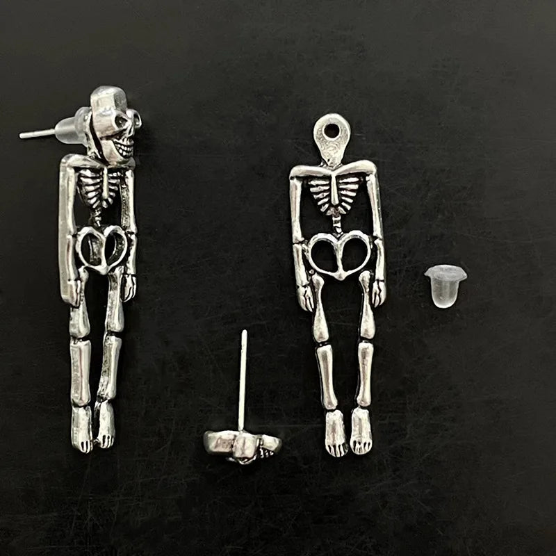 SPOOKY SKELETON EARRINGS