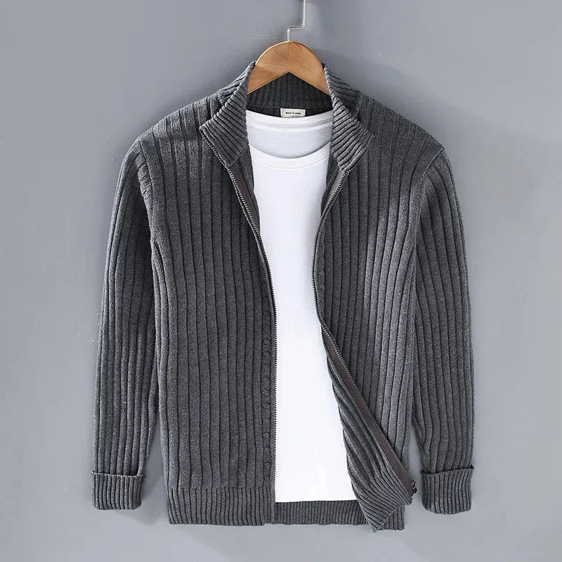 Giorgio Zip-Up Sweater