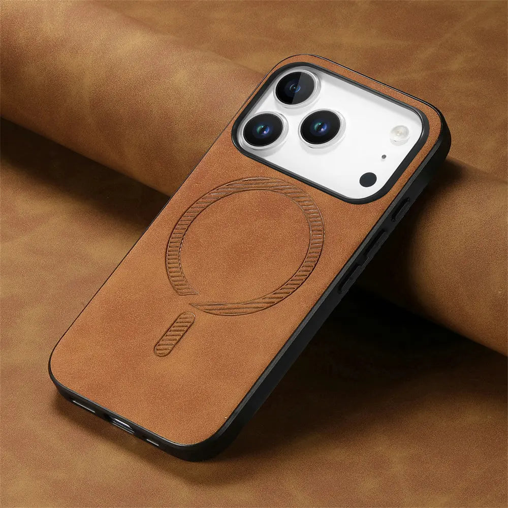 Atlas Leather iPhone Case