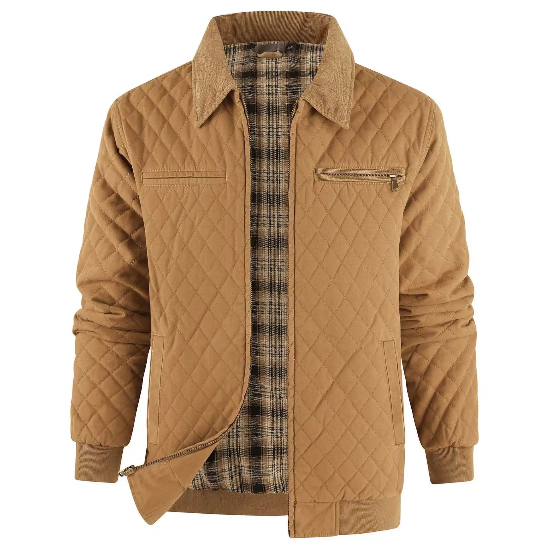 Zane Diamond Quilted Jacket