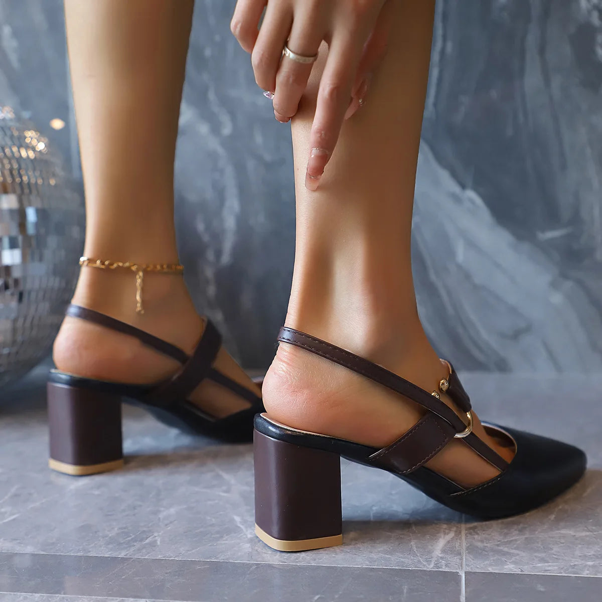 Valentina Slingback Heels