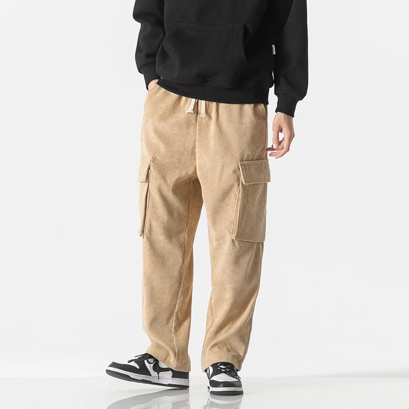 RELAXED CORDUROY PANTS