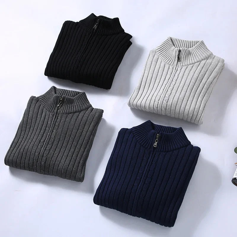 Giorgio Zip-Up Sweater