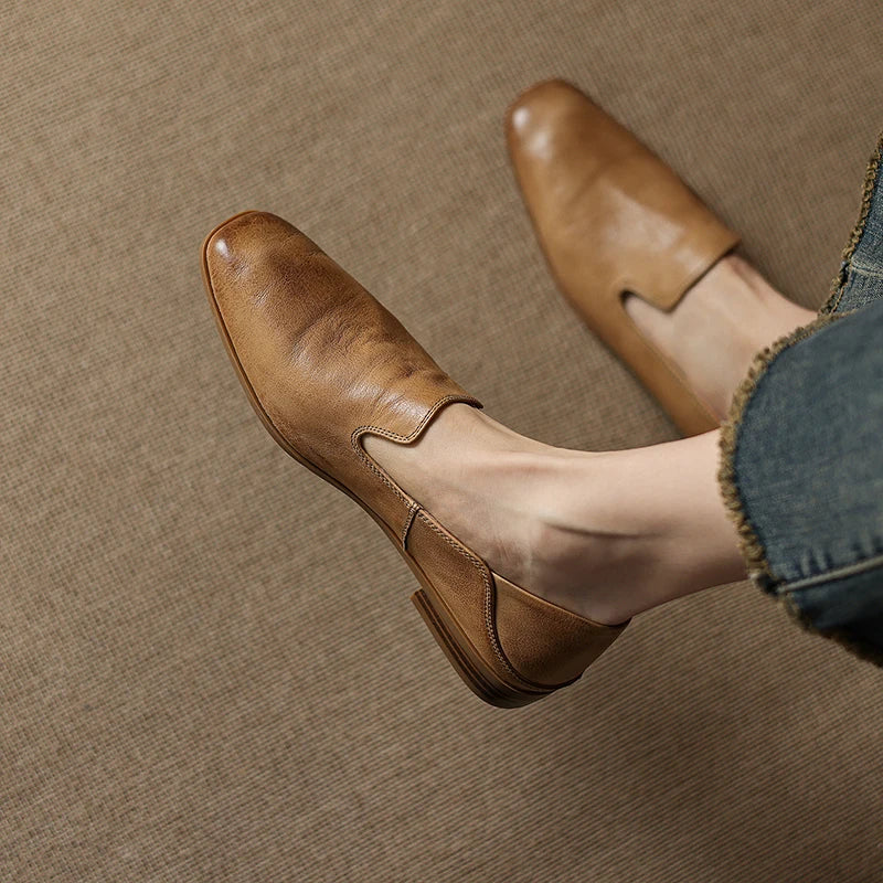 Eloria Genuine Leather Loafers