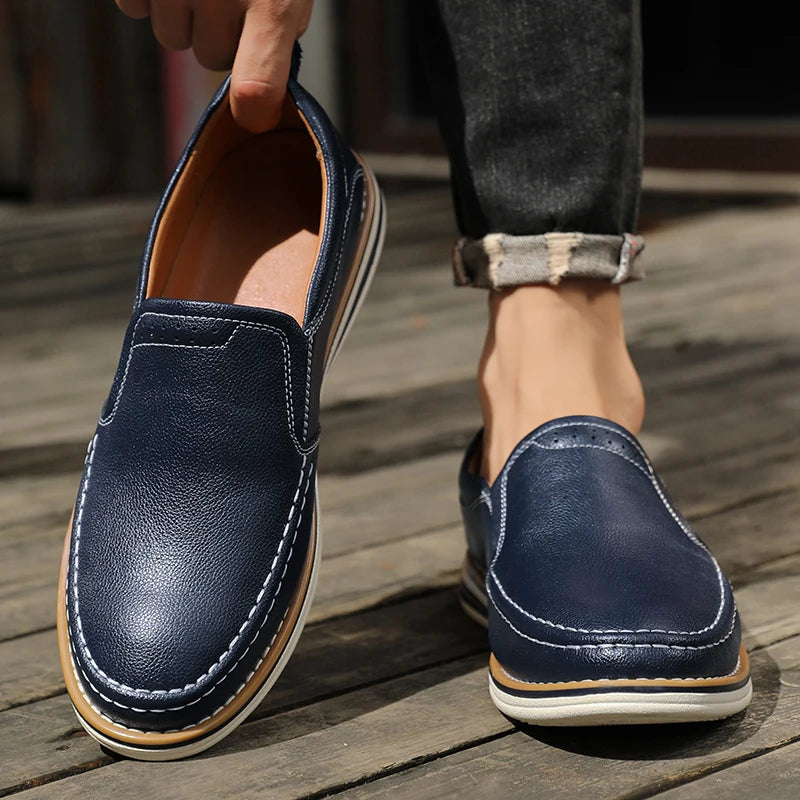 Bryant Genuine Leather Drive Loafers