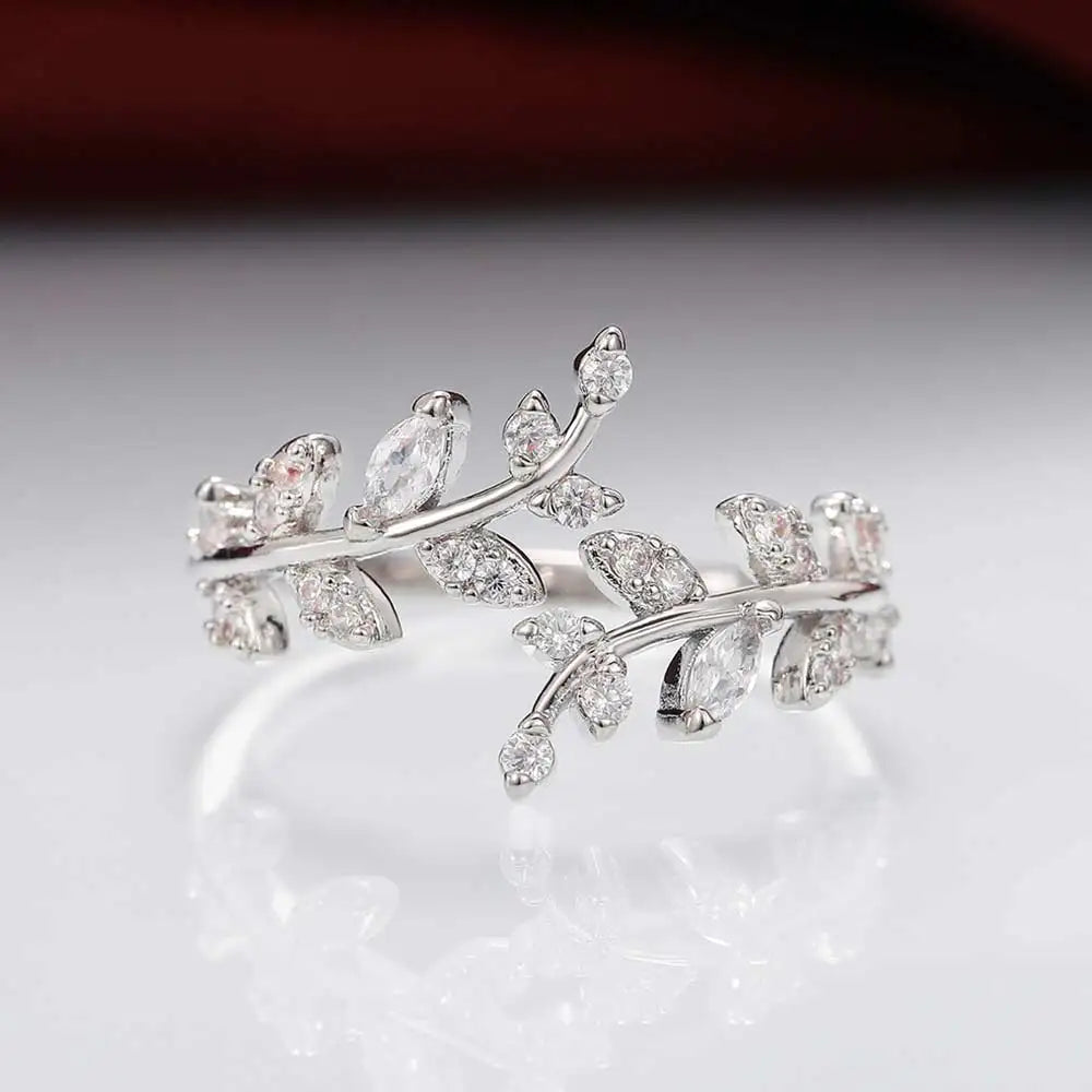 Eden Leaf Resizable Ring