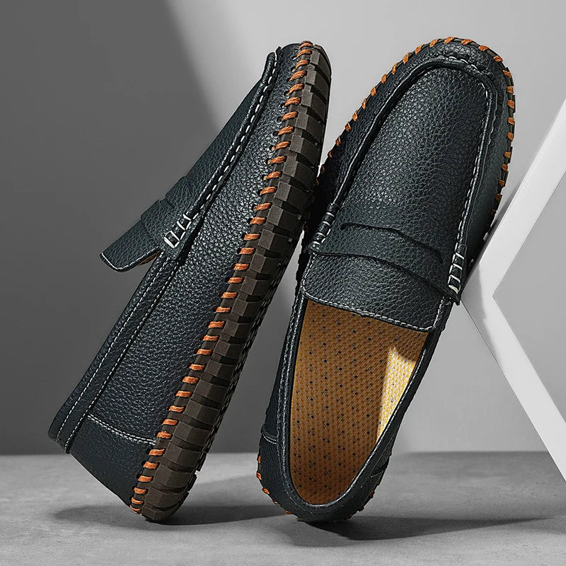Hudson Genuine Leather Loafers