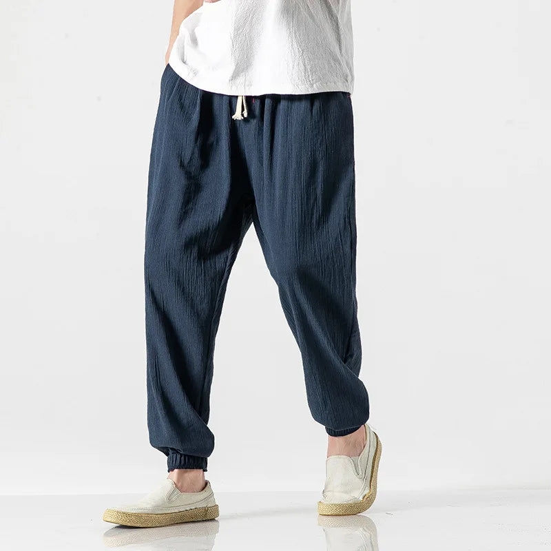 HIKARI LINEN JOGGERS