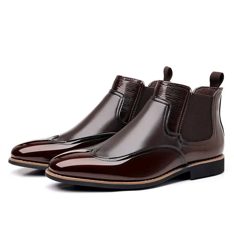 Lucan Leather Chelsea Boots