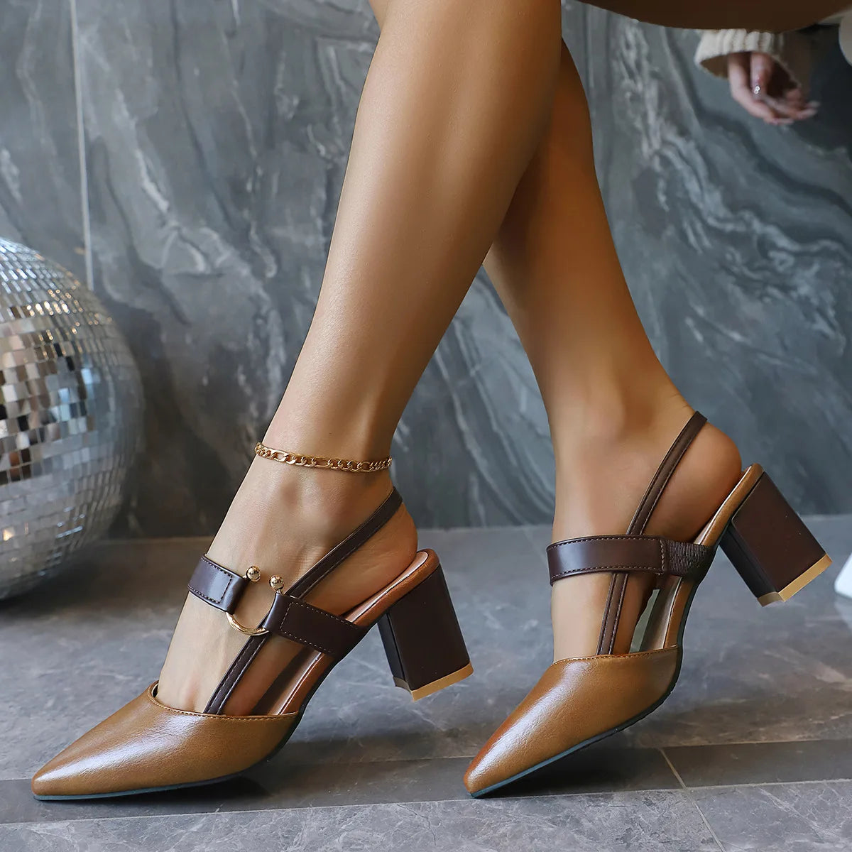 Valentina Slingback Heels