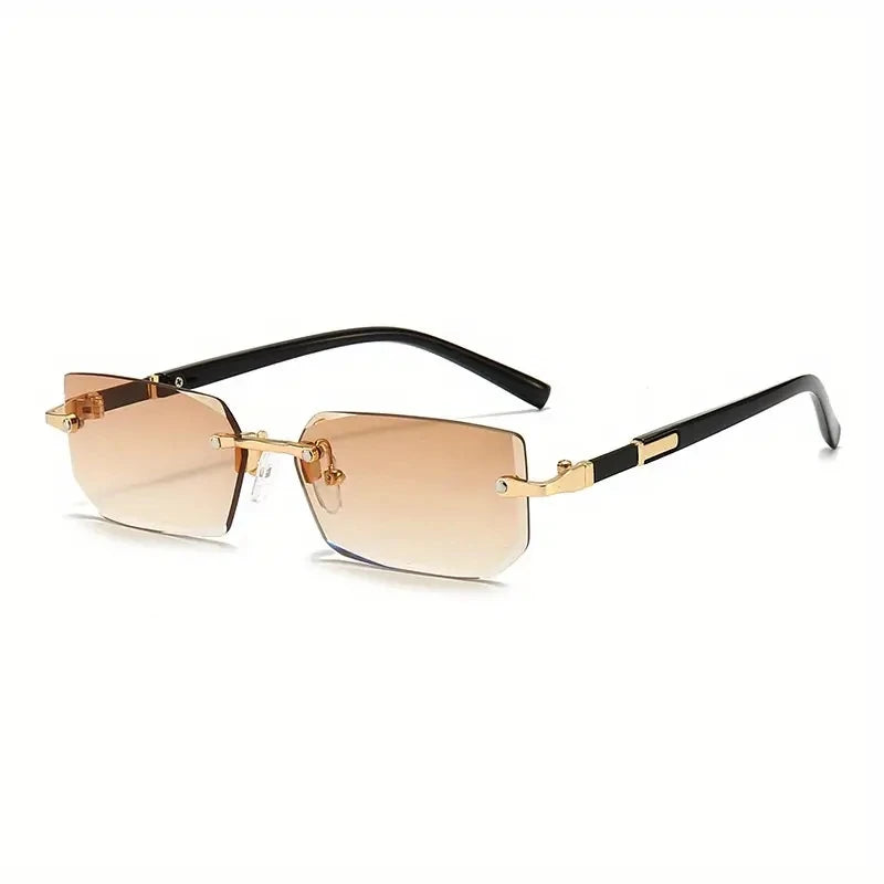 Oculos Rimless Sunglasses