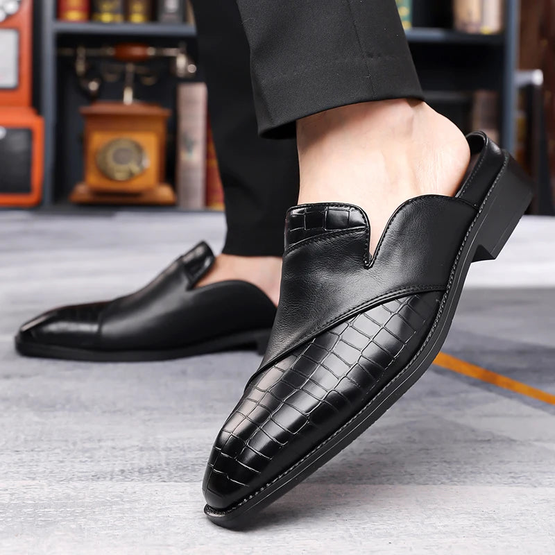 Silvano Genuine Leather Slides