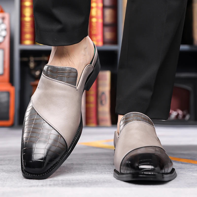 Silvano Genuine Leather Slides