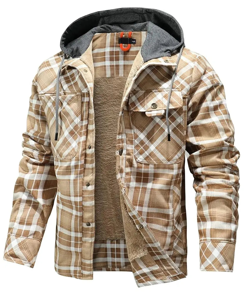 Dawson Plaid Outdoor Hooded Jacket
