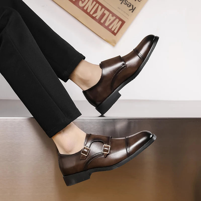 Tate Monk Strap Oxfords