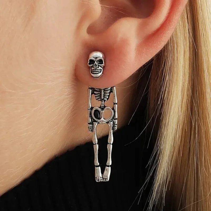 SPOOKY SKELETON EARRINGS