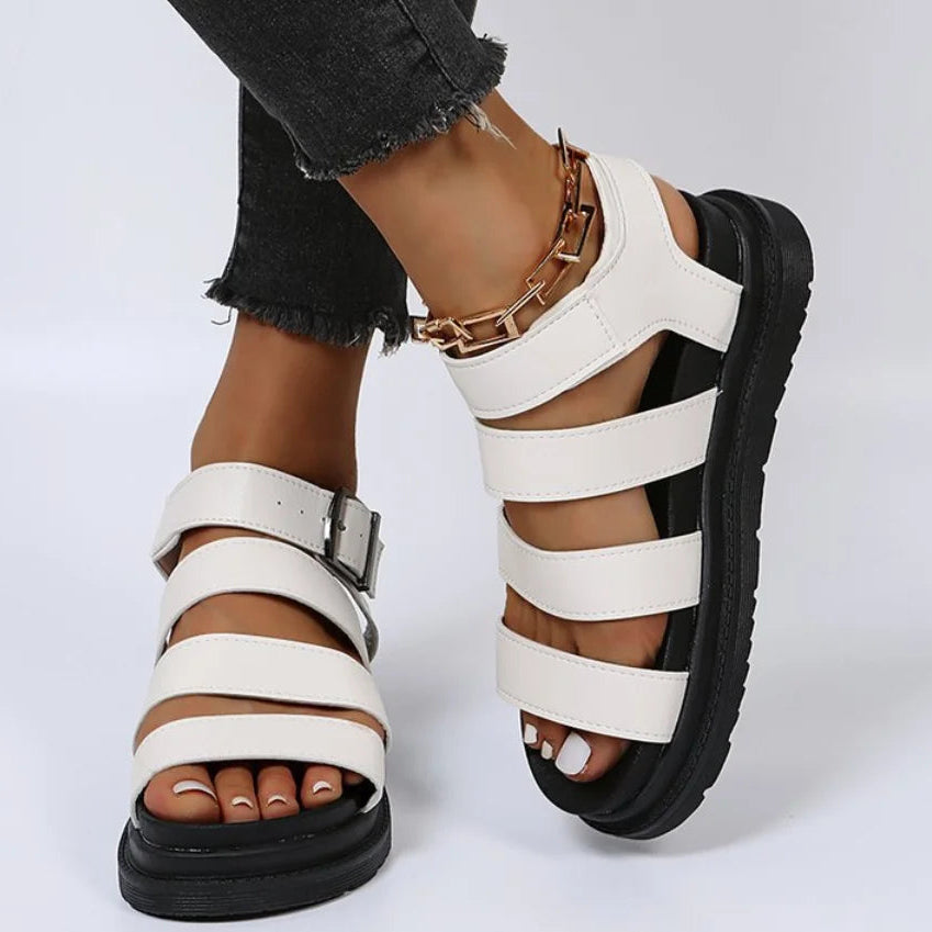 Vesper Platform Gladiator Sandals