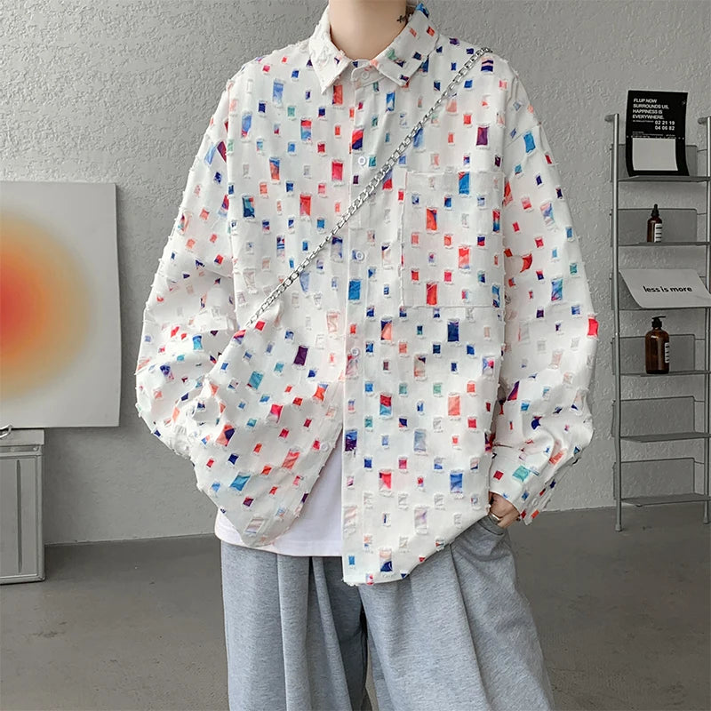 KALEIDOSCOPE BUTTON-UP