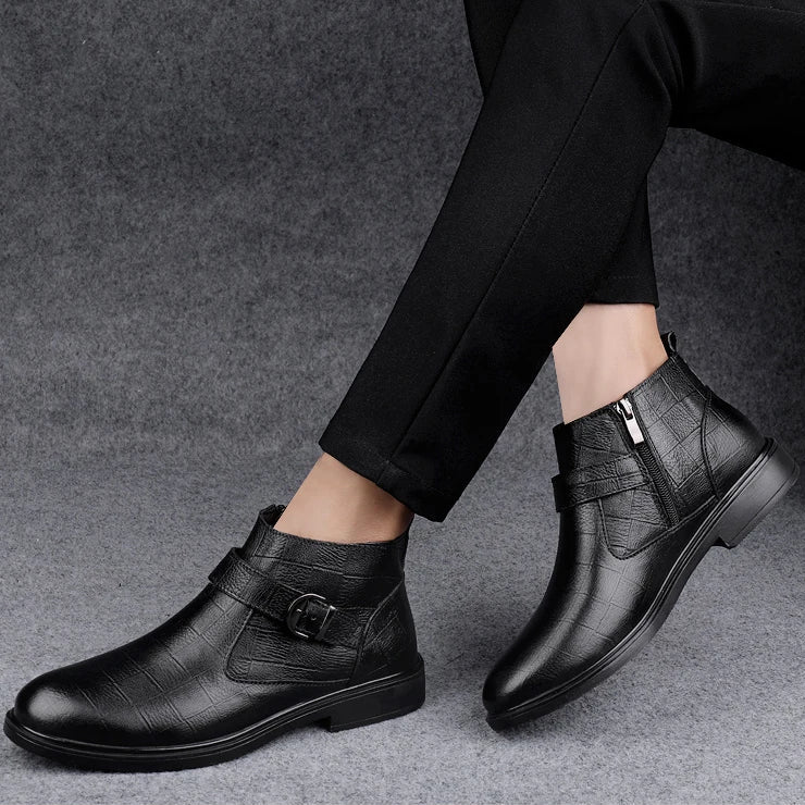 Carver Genuine Leather Boots