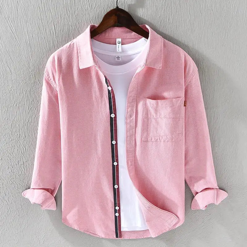 Harlan Linen Button Up Shirt