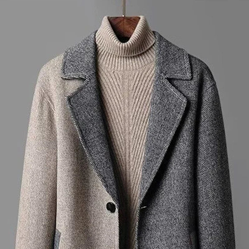 HERRINGBONE DUALITY COAT