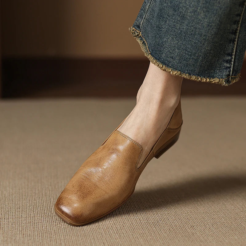 Eloria Genuine Leather Loafers