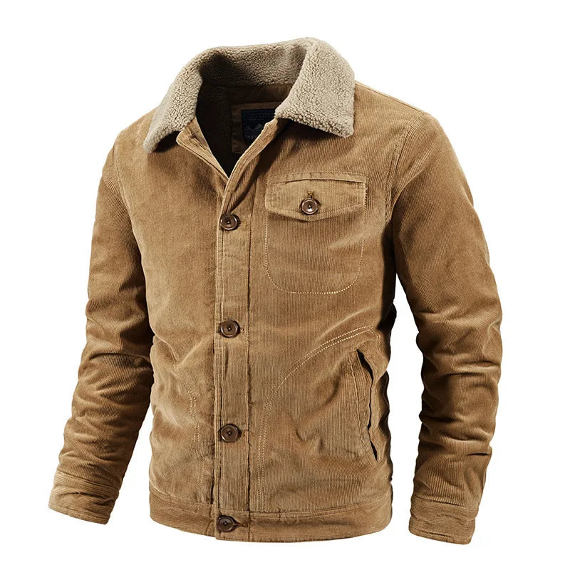 Ridgeway Sherpa-Lined Corduroy Jacket