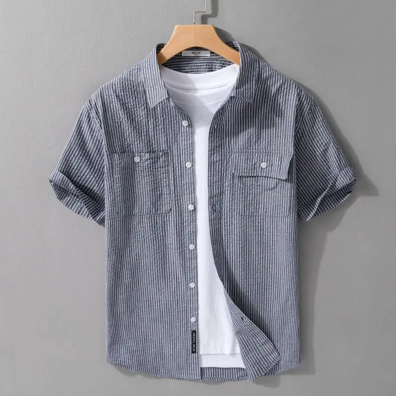 Marina Striped Short Sleeve Shirt