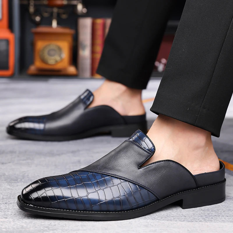 Silvano Genuine Leather Slides