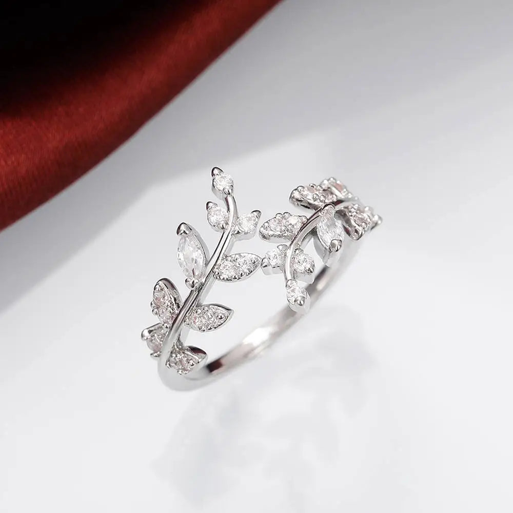 Eden Leaf Resizable Ring