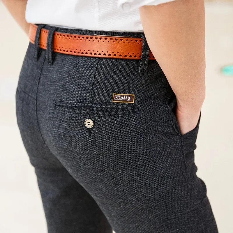 Merrick Classic Slim-Fit Pants