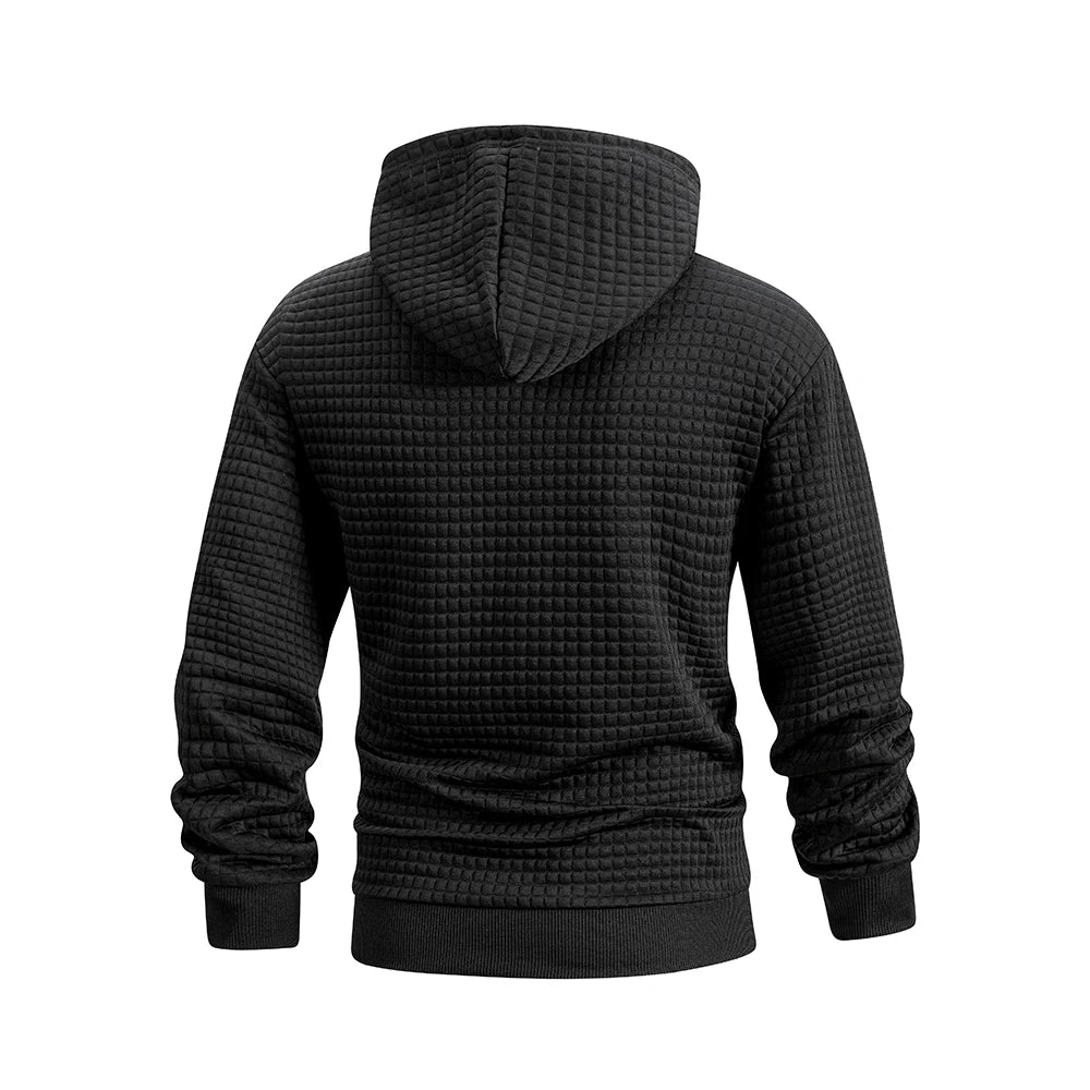 Parker Waffle-Knit Hoodie