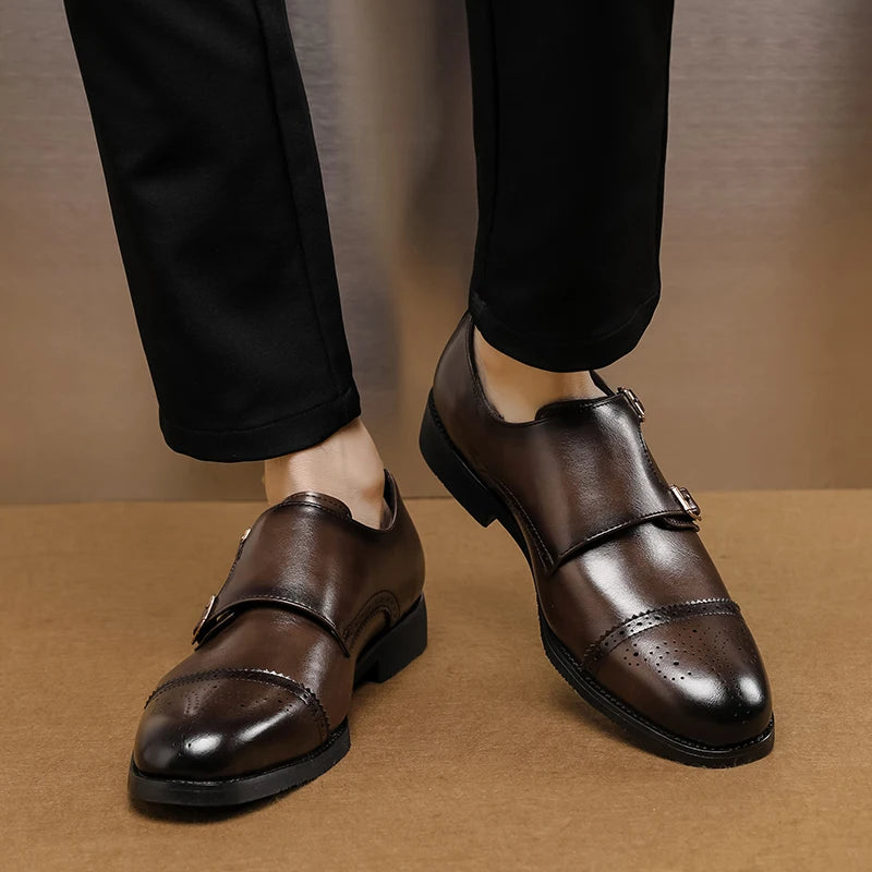 Tate Monk Strap Oxfords