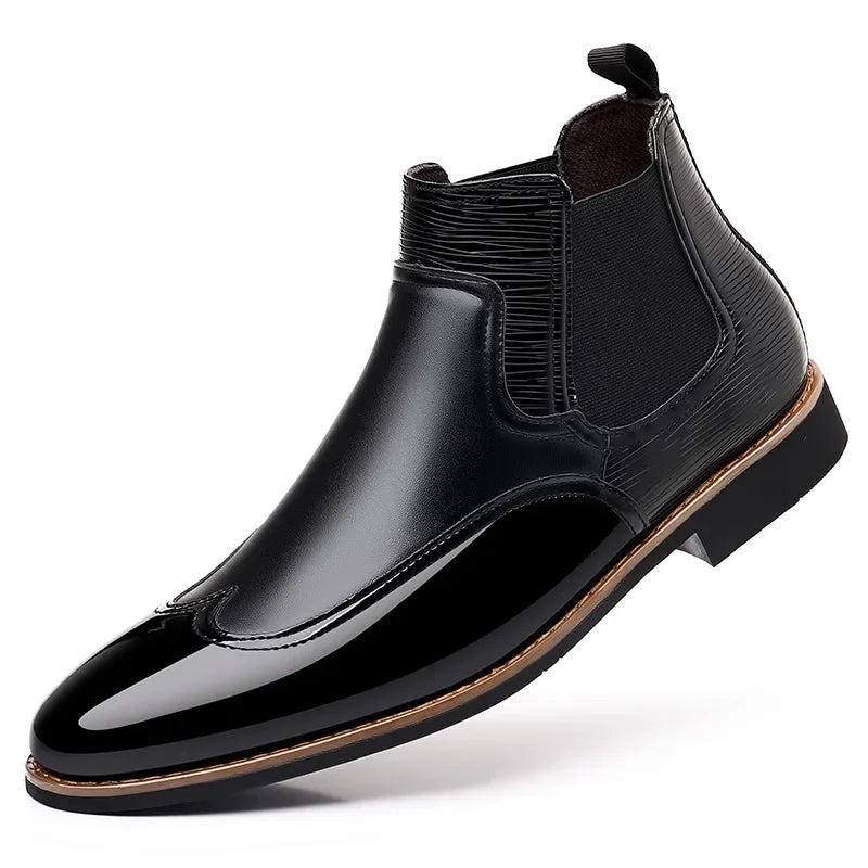 Lucan Leather Chelsea Boots