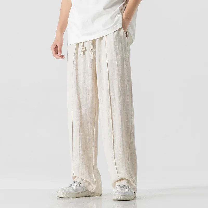 Stratton Relaxed Cotton Pants