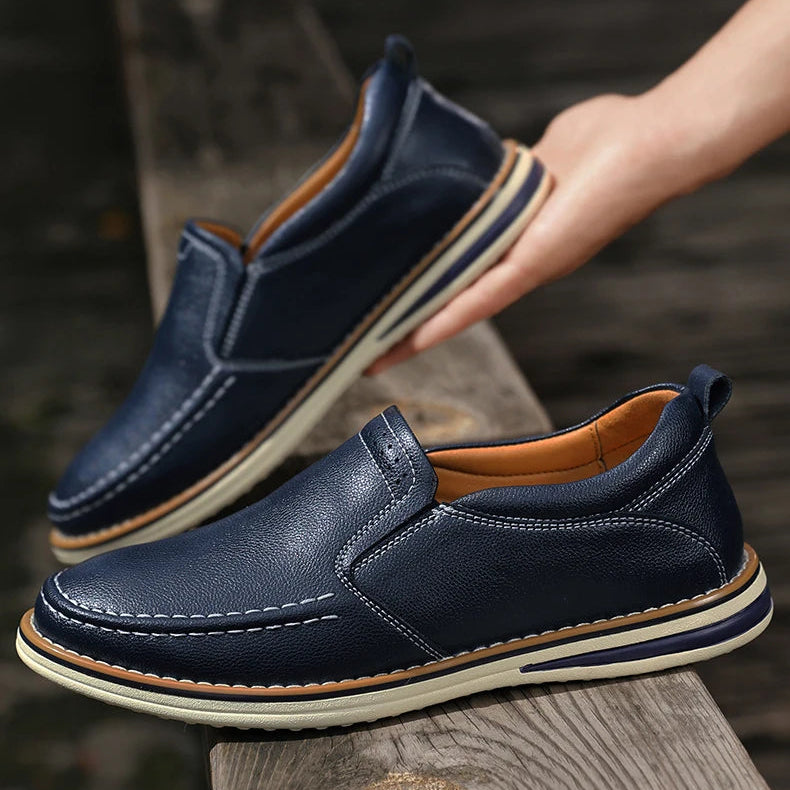 Bryant Genuine Leather Drive Loafers