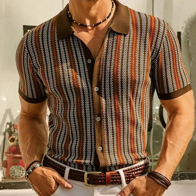 Atlas Men's Button-Up Shirt
