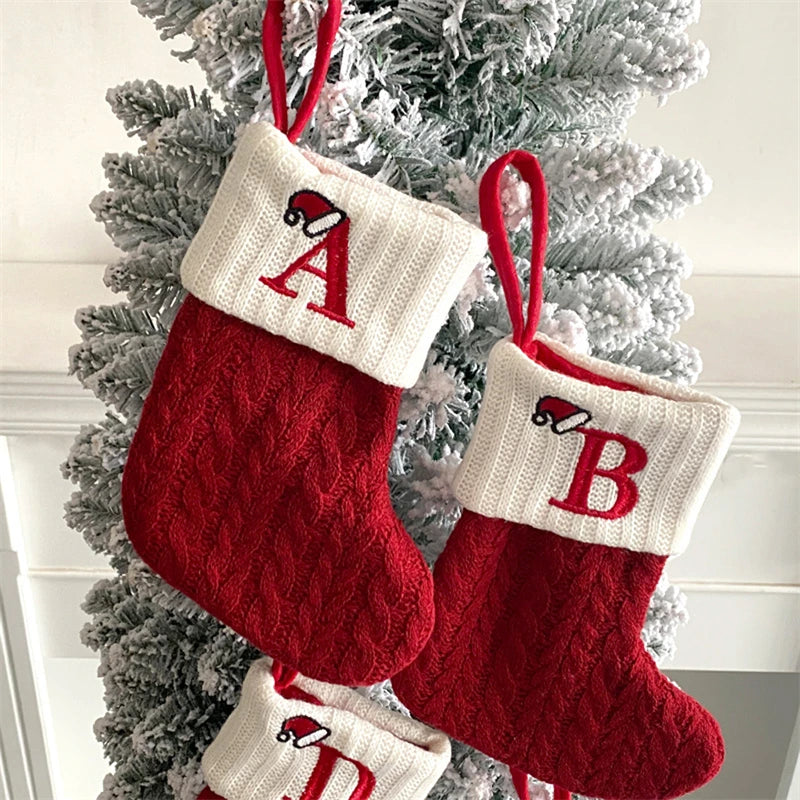 ALPHABET CHRISTMAS STOCKINGS