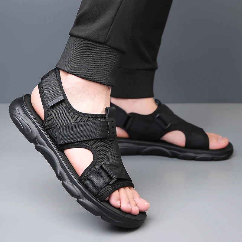 Thorne Mesh Fisherman Sandals