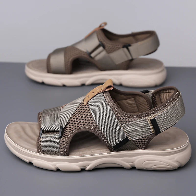Thorne Mesh Fisherman Sandals