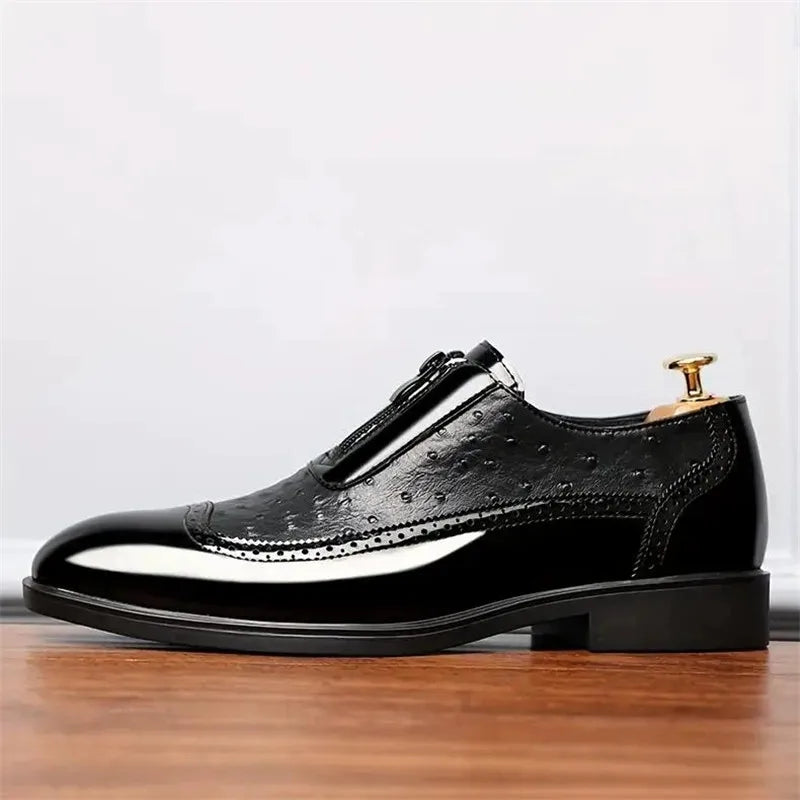Maverick Genuine Leather Dress Loafers