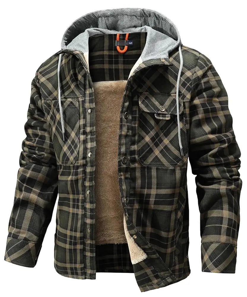 Dawson Plaid Outdoor Hooded Jacket