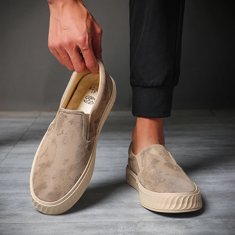 Cordell Canvas Slip-On Loafers