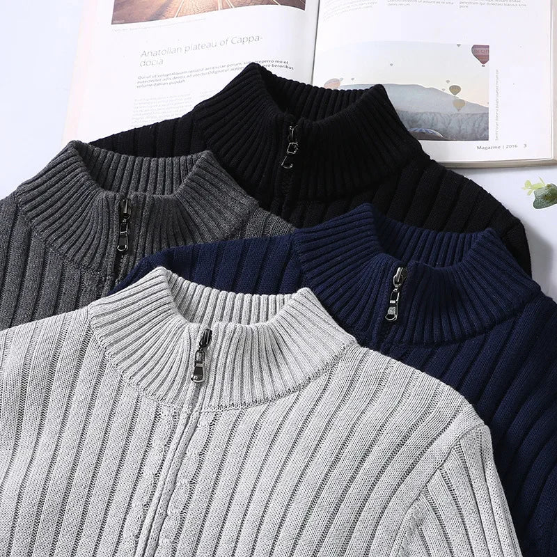 Giorgio Zip-Up Sweater
