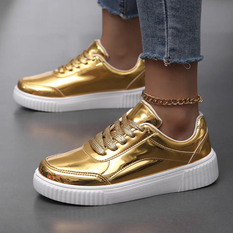 METALLIC FUSION SNEAKERS